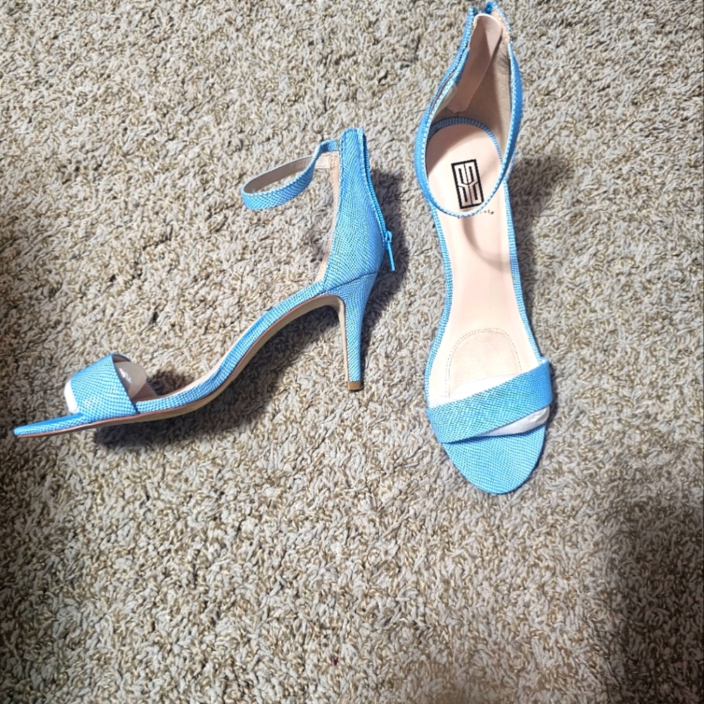 Kitten Heeled Open Toe Sandals